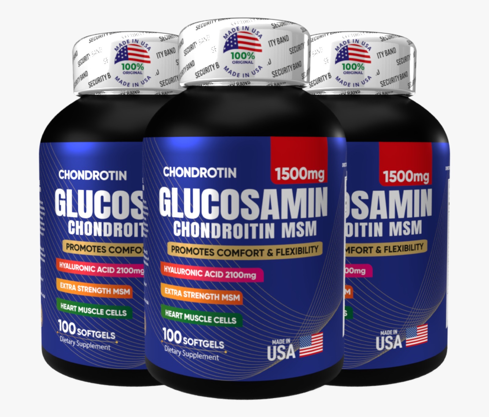 GLUCOSAMINA X 100 SOFT X 3 UND